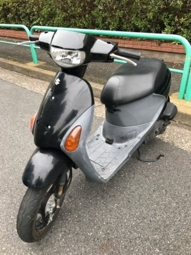 値下げ【特価】原付 スズキ レッツ4  黒色 4st