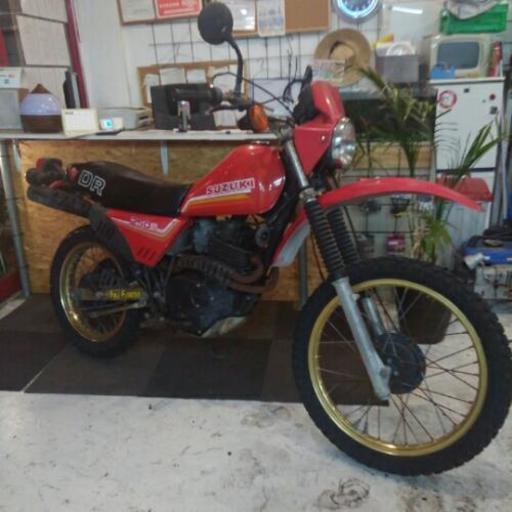 値下げ！ヴィンテージモトクロス]スズキ DR250S 実動車