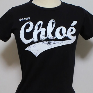 SEE BY　CHLOE　ロゴTシャツ