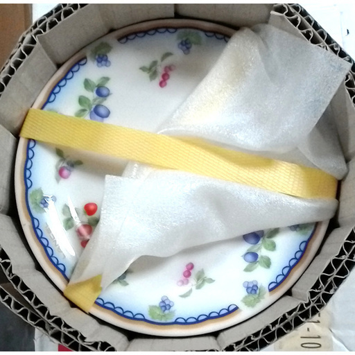 【新品】花柄のケーキ皿【72枚セット】