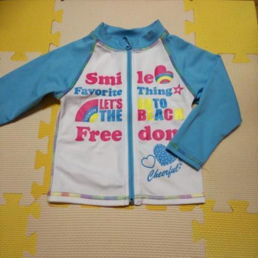 女の子ラッシュガード水着 にゃーさん 茂原の子供用品の中古あげます 譲ります ジモティーで不用品の処分
