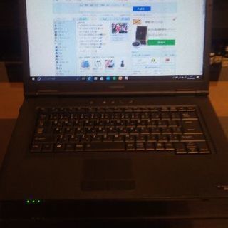 ※売却済み TOSHIBA ノートパソコン 15.6型[中古]