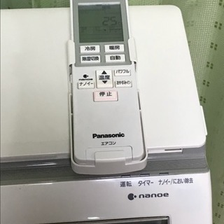 安っ❗️ナノイー❗️取付込❗️6畳用❗️Panasonicエアコン - エアコン 