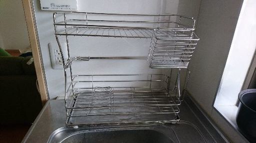 2段水切りラック ニトリ 中古 あか 川崎の家庭用品 その他 の中古あげます 譲ります ジモティーで不用品の処分