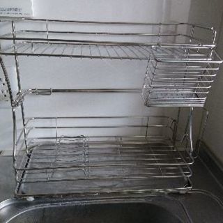 2段水切りラック ニトリ 中古 あか 川崎の家庭用品 その他 の中古あげます 譲ります ジモティーで不用品の処分