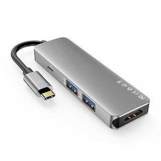 USB TYPE-Cハブ 4K HDMI出力 高速USB 3.0 ハブ