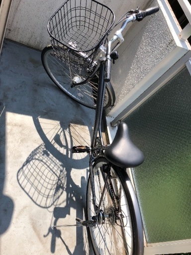 ノーパンクタイヤ自転車27インチ