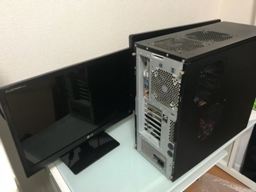 モニター2つ、パソコンセット ゲーミング