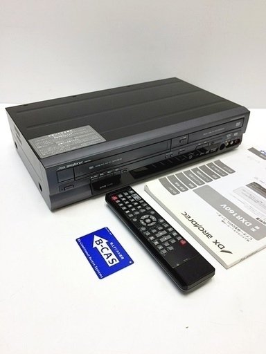 DX BROADTEC　地デジ対応　ビデオ一体型DVDレコーダー　DXR160V