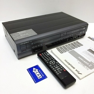 DX BROADTEC　地デジ対応　ビデオ一体型DVDレコーダー...