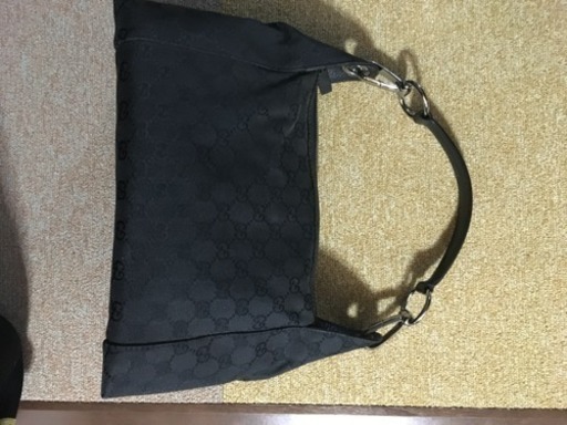 ☆GUCCI ブラックGG柄 USED☆