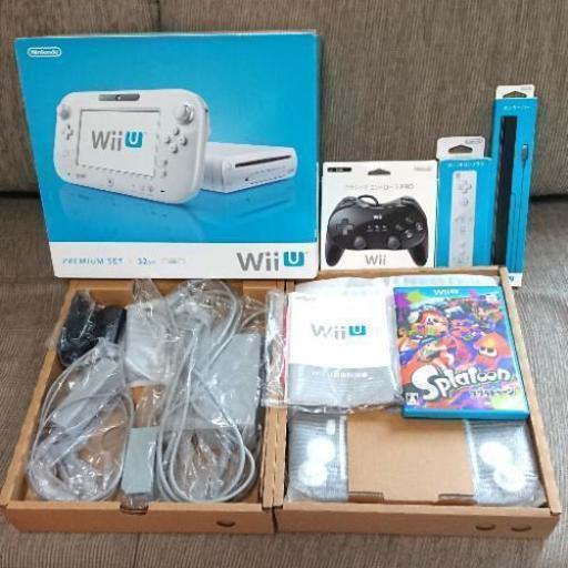wiiU PREMIUM SET 32GB  スプラトゥーン付き