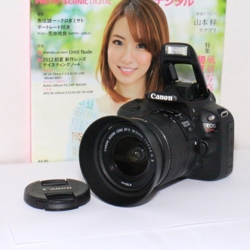 ✨一眼デビューにピッタリ✨美品✨WiFi転送\u0026手振れ補正✨Canon EOS Kiss X7