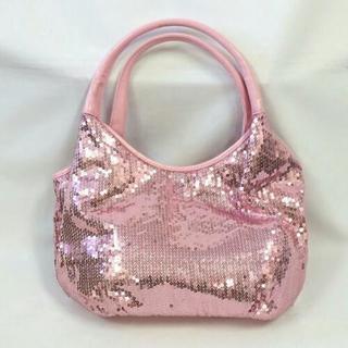 新品 夏のスパンコール-バッグ キラキラレディースバッグ　ピンク