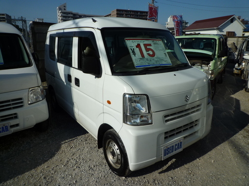 ナビ付平成２０年エブリィバン車検２年付１５万円総額１８５ ０００円１５万円までの中古軽自動車専門店 あすか自動車 衣笠のエブリイの中古車 ジモティー