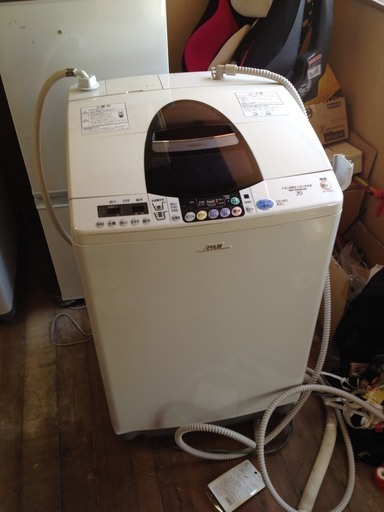 日立 HITACHI 洗濯機 8kg 2001年製 白い約束 NW-7PAM2 (フミエル) 川西 