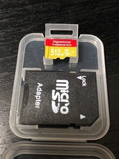 512GB 超大容量microSDカード【変換アダプタ付き】