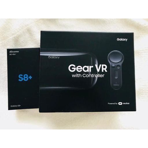 SIMフリー GALAXY S8+シルバー \u0026 gearVR docomoモデル