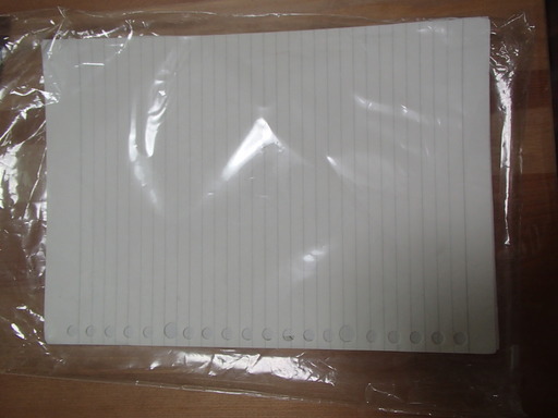 の半分の大きさのルーズリーフ ほい 駒込のその他の中古あげます 譲ります ジモティーで不用品の処分