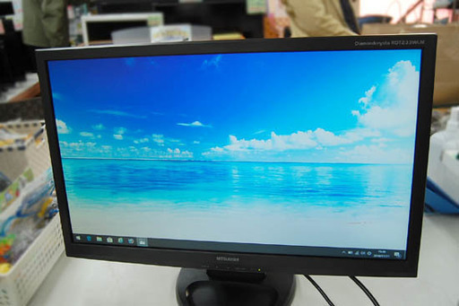 美品 三菱 23型 液晶ディスプレイ RDT233WLM 元箱有り MITSUBISHI PCモニター 23インチ 札幌市 清田区 平岡