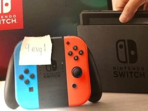 【美品中古】ニンテンドースイッチ Nintendo Switch ネオン
