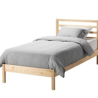 【IKEA】シングルベッド【マットレス付】