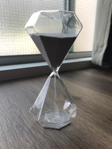 かわいい砂時計 10分タイプ ぽりんきー 中野の生活雑貨の中古あげます 譲ります ジモティーで不用品の処分