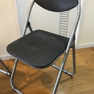 0円 パイプ椅子