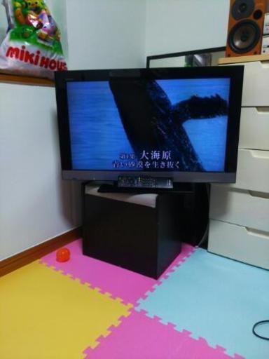 液晶デジタルテレビ。