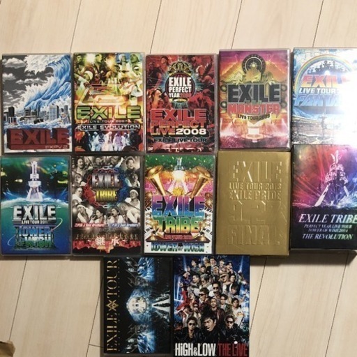 その他 EXILE LIVE DVD