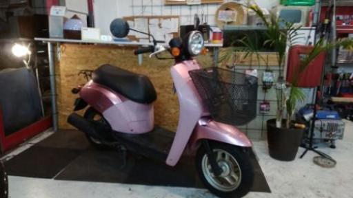 ホンダ　トゥデイ　実動　ピンク