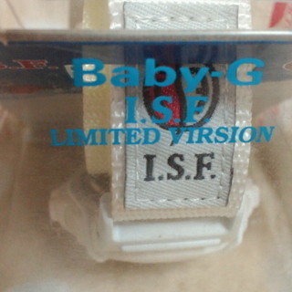 未使用カシオ　Baby-G　ISFモデル　ホワイト