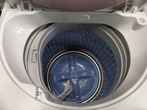 2013年製◇シャープ◇全自動洗濯機 6.0kg 穴なしステンレス槽 風乾燥[ES-GE60N]
