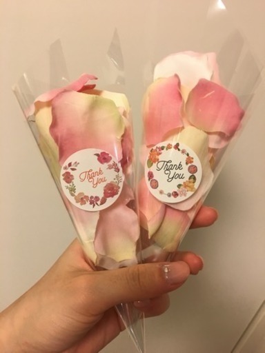 フラワーシャワー コーン フラワーペタル 結婚式 こーじー 荻窪のその他の中古あげます 譲ります ジモティーで不用品の処分