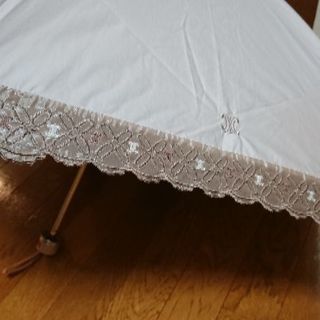 セリーヌ 折りたたみ日傘 一級遮光&遮熱 晴雨兼用
