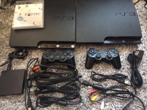 PS3二台☆すぐに遊べる安心セット二台分フルセットとトルネ一台☆直接引き取り歓迎☆早期受け取り希望☆
