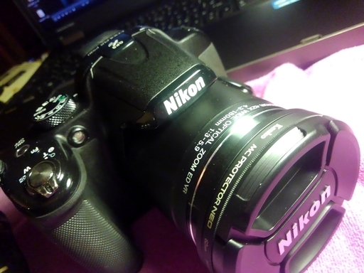 Nikon デジタルカメラ COOLPIX P520 光学42倍ズーム バリアングル液晶 ブラック P520BK（全国ゆうパックで送付できます）