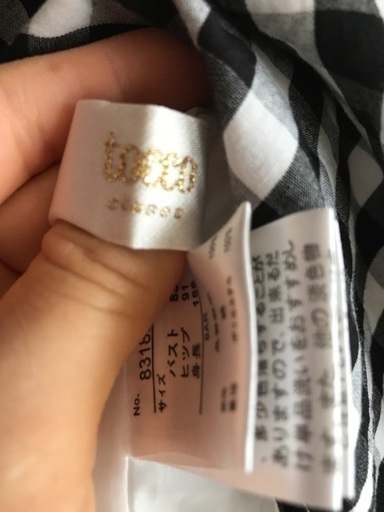 美品 Tocco ギンガムチェックワンピース あやな 名古屋のワンピースの中古 古着あげます 譲ります ジモティーで不用品の処分
