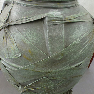 PayPay可 手稲リサイクル オブジェ 壺 置物 大型