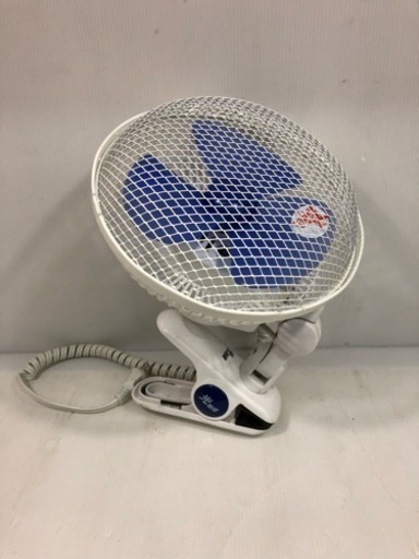 ヤマゼン 18㎝ クリップ扇風機 KC624HC 中古品