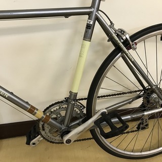 クロモリロードバイク　