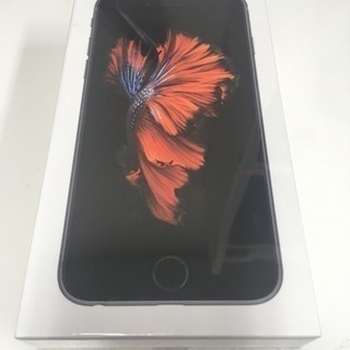 SIMフリー】新品 未使用 iPhone6s 32gb スペースグレイ