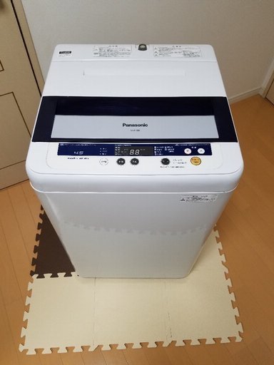 パナソニック☆NA-F60PB6☆簡易乾燥機能付き洗濯機(6.0kg) ブルー系☆美品