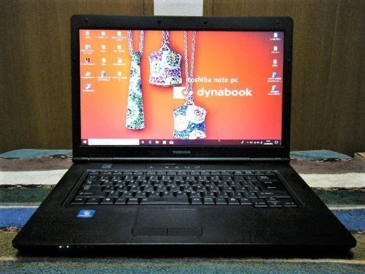 15.6型/東芝/訳あり/CPU 2コア/HDD250GB/メモリ2GB/すぐ使えるWin10/MS Office/すぐ繋がるWi-Fi/DVD/クローンディスク付