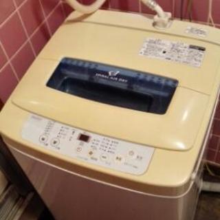 ハイアール全自動洗濯機 洗濯容量4.2kg 2015年