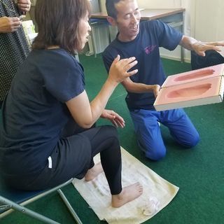 足の講座＆足型測定会の画像