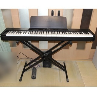 YAMAHA 電子ピアノP-80 + MSP5 + ペダル + 椅子