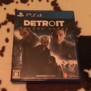 ps4 DETROIT Become HUMAN ゲーム