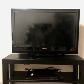 TOSHIBA REGZA 32インチテレビ台付き