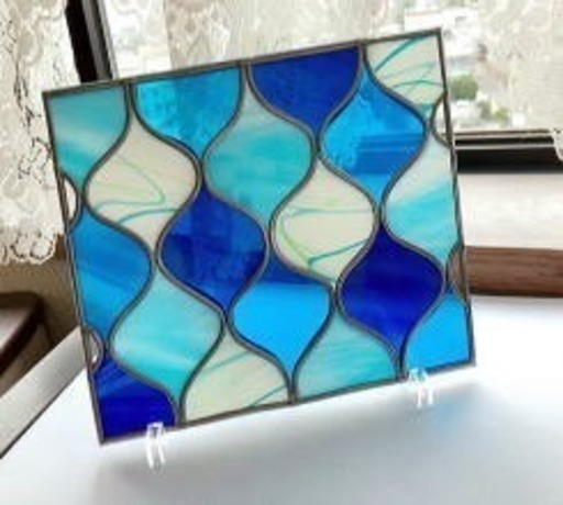 グラスアート で作る幾何学模様のガラスフレーム Miyurina ふじみ野のその他の生徒募集 教室 スクールの広告掲示板 ジモティー
